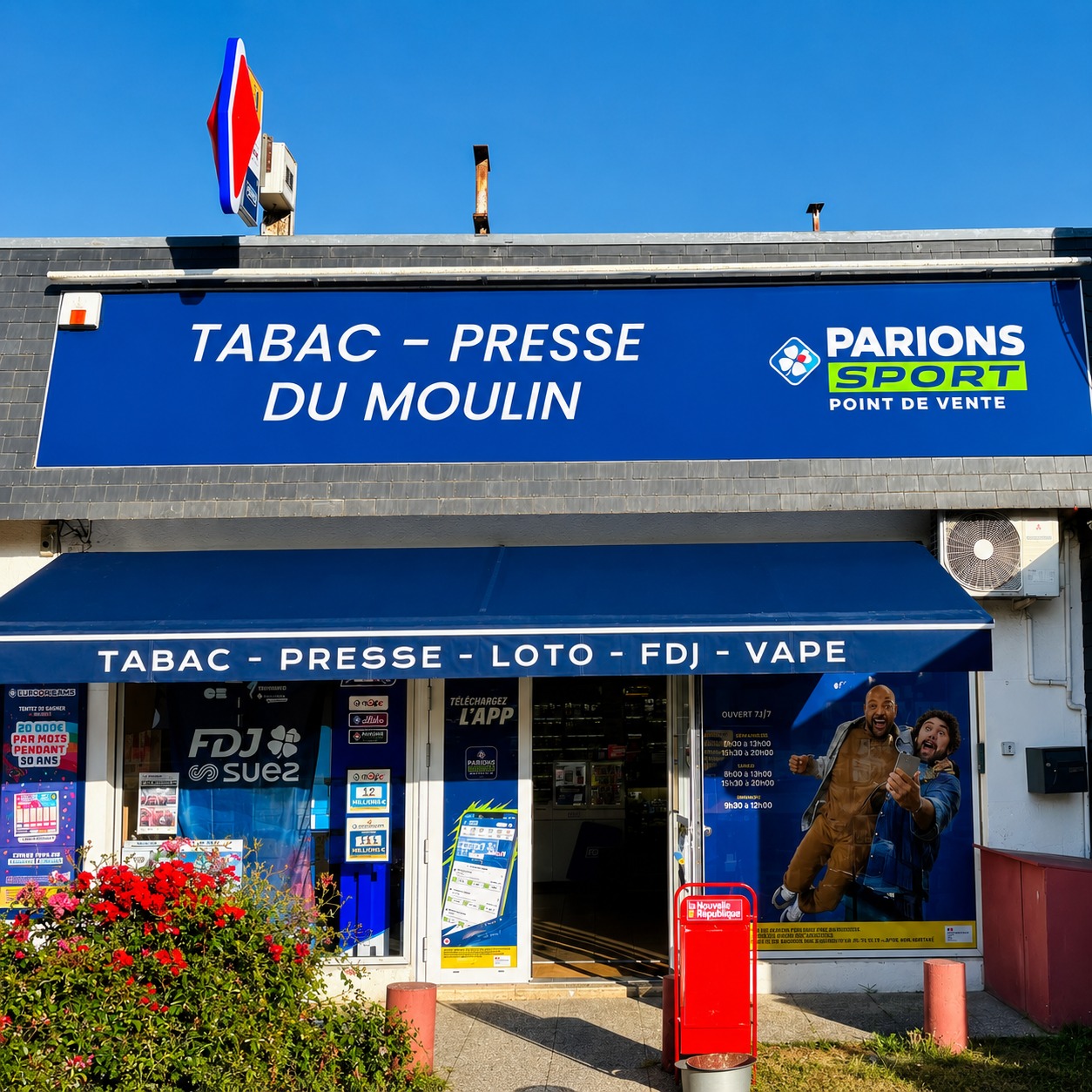Tabac Presse Du Moulin Devanture
